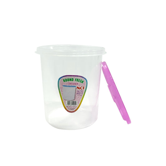 NCI Plastic Airtight Round Container (Various Size)