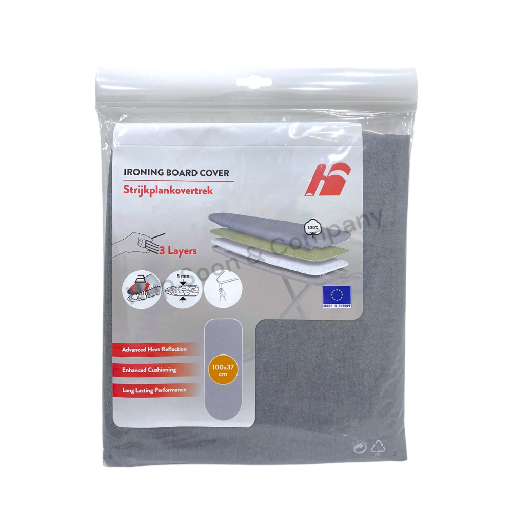 Heat Reflective Metallised Ironing Board Cover