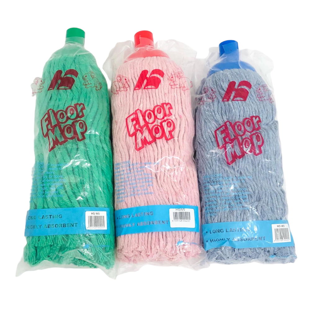 Cotton String Mop Head (Colour)