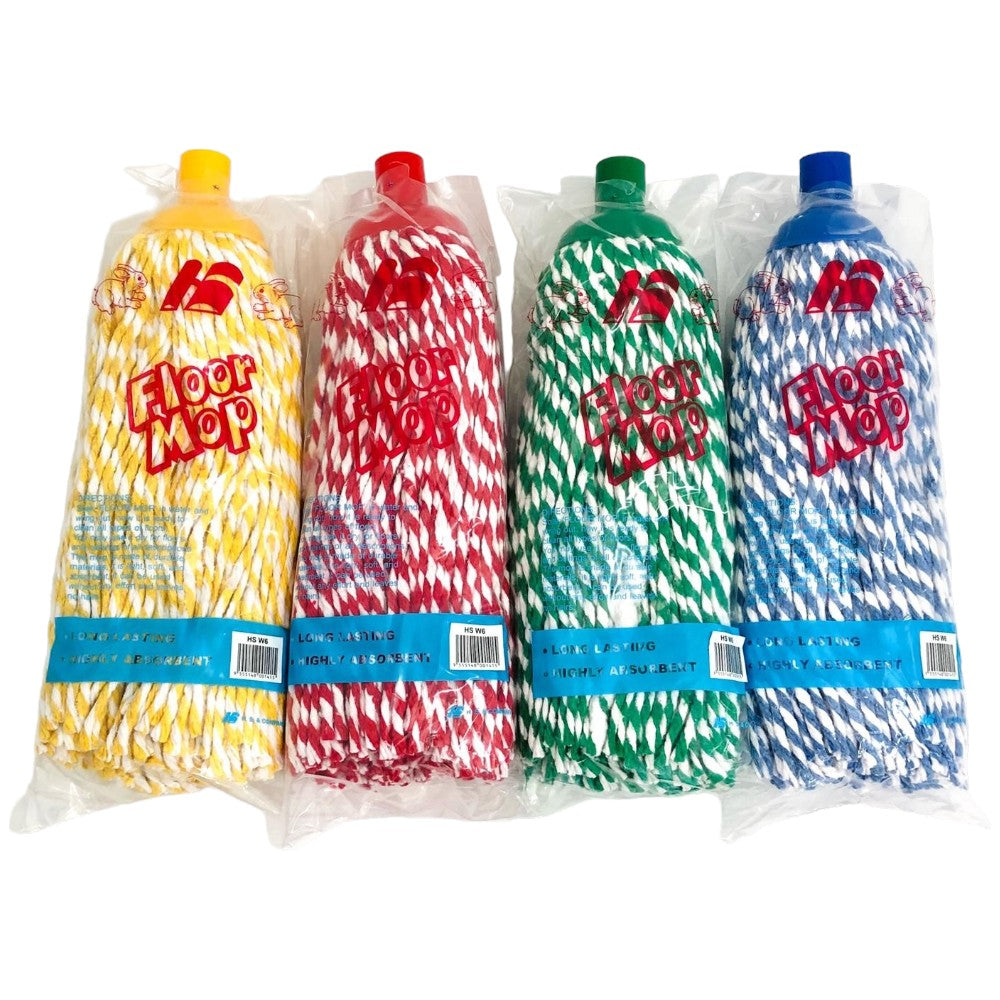 Cotton String Mop Head (Stripes)