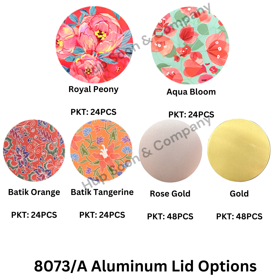 8073 670ML Round PET Container (Aluminium Lid)