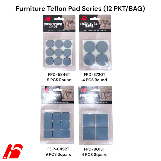 Self-Adhesive Teflon Furniture Pads