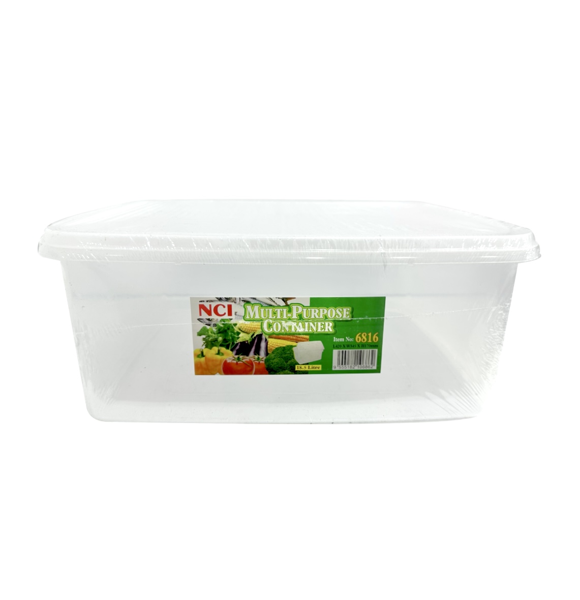 18.5L Rectangular Container - Hup Soon & Company