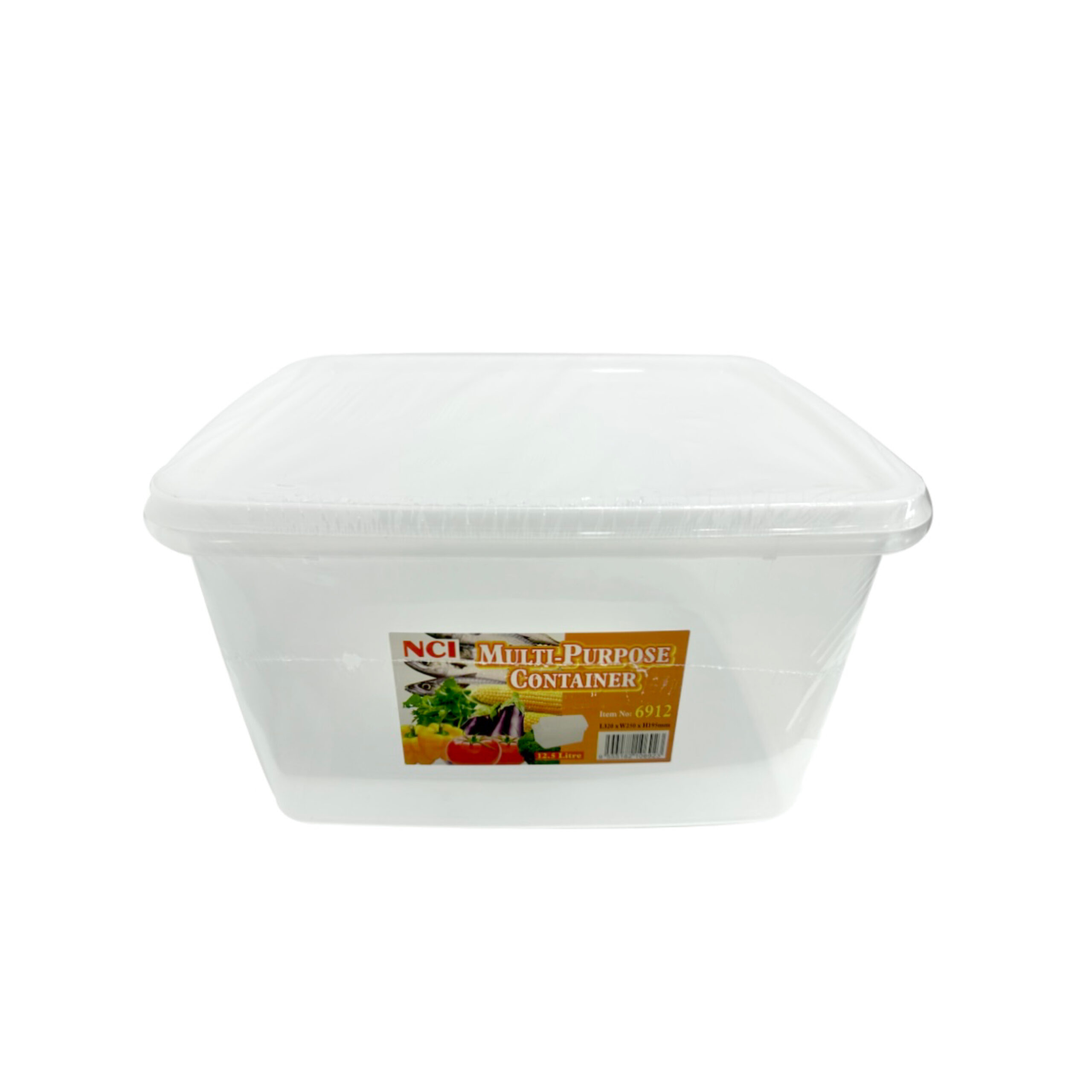 12.5L Rectangular Container - Hup Soon & Company